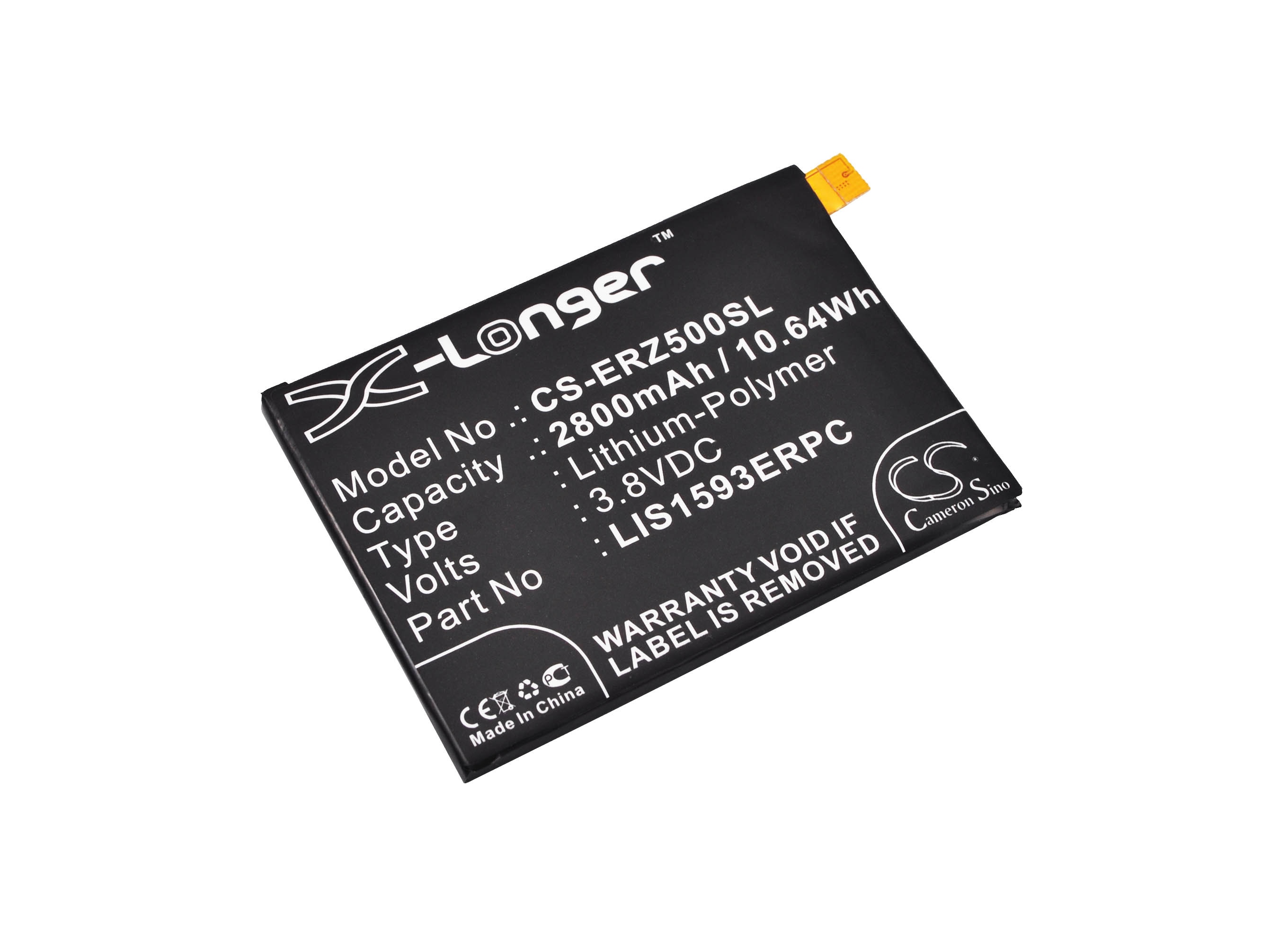 Batteri for SmartPhone, Mobil for Sony Xperia Z5, Xperia Z5 Dual, SO-01H og andre.