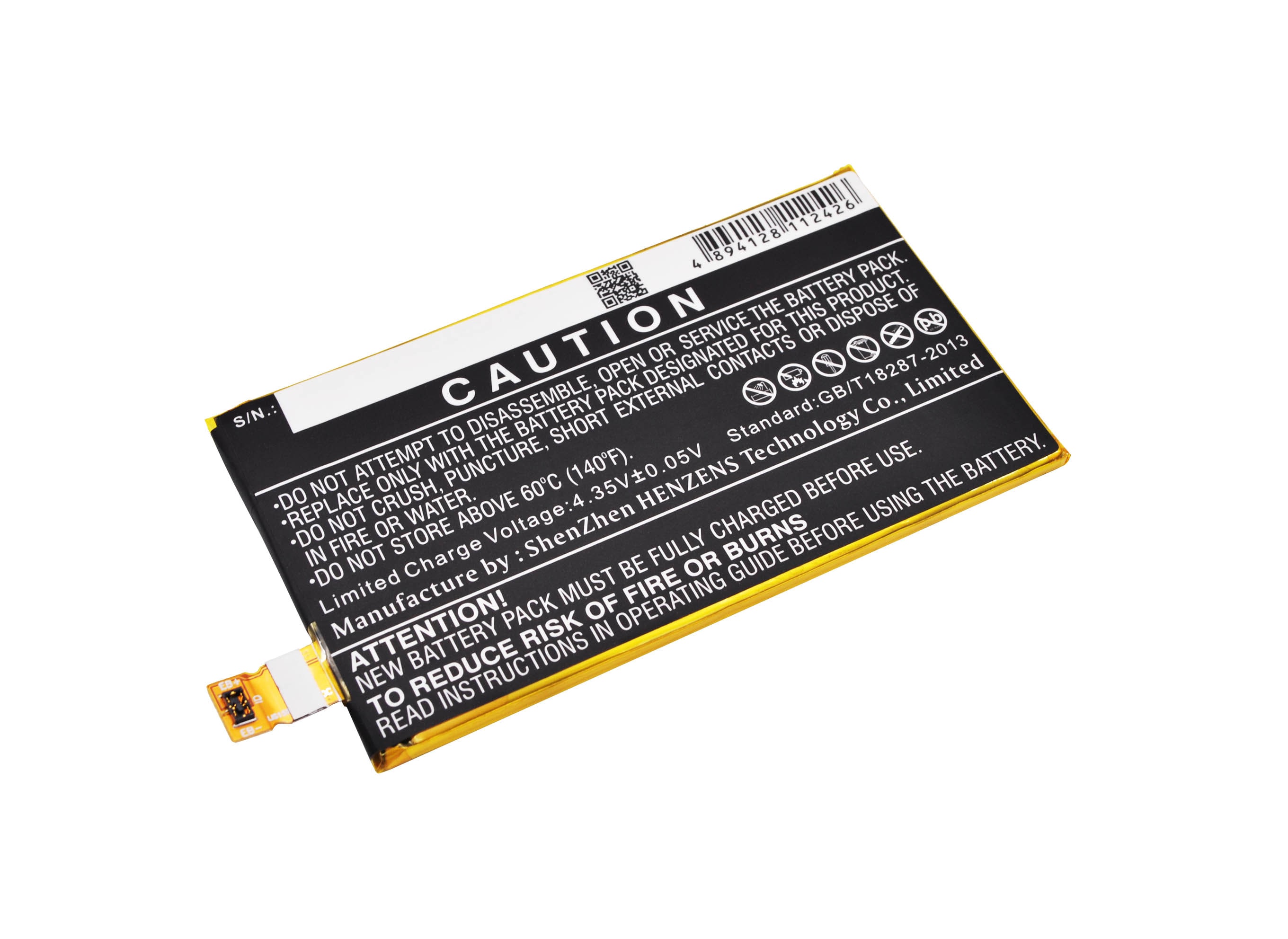 Batteri for SmartPhone, Mobil for Sony Xperia Z5 Compact, E5823, S50 og andre.