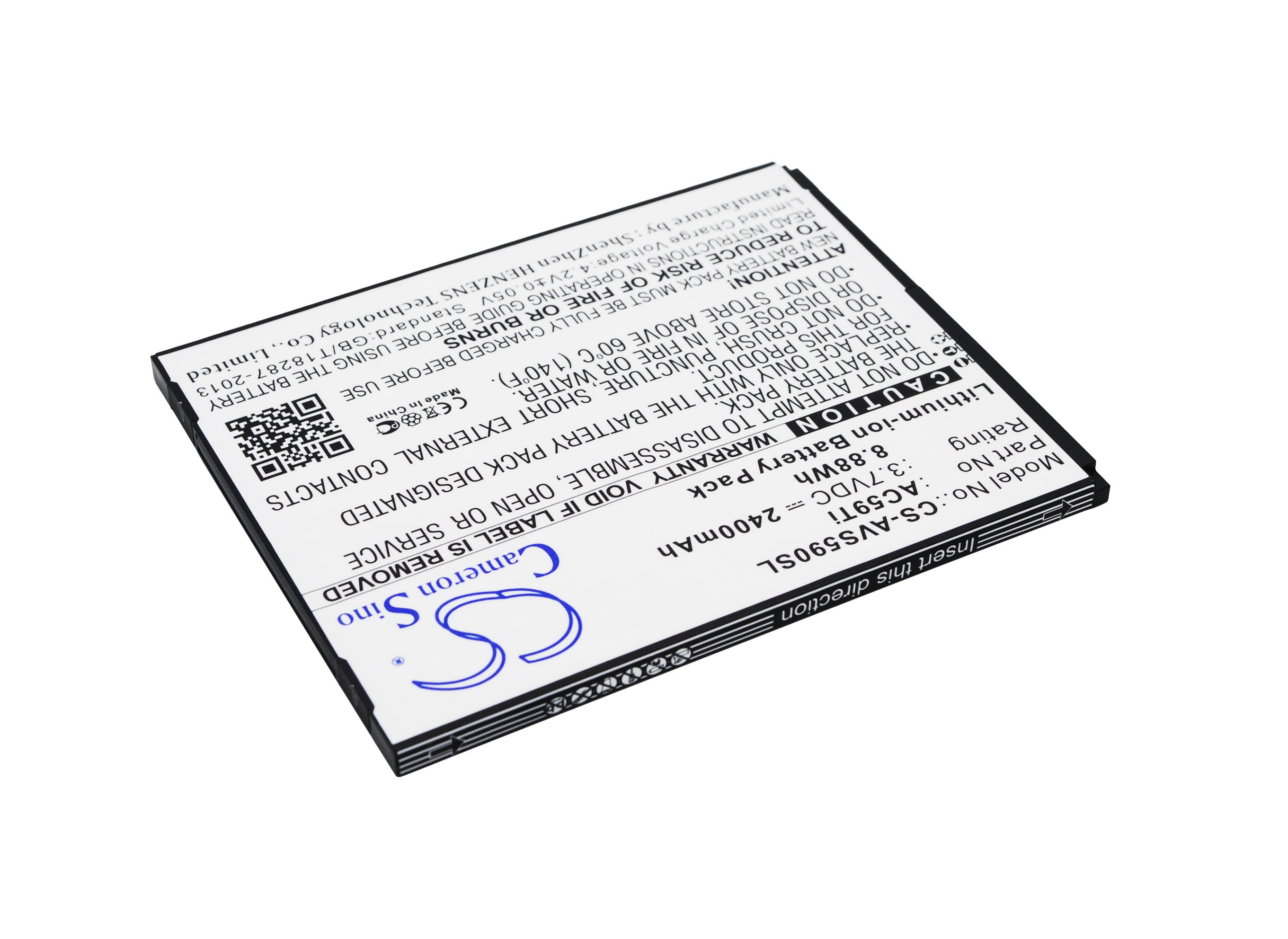 Batteri for smarttelefon, mobil for Archos 59 Titanium, A59 Titanium