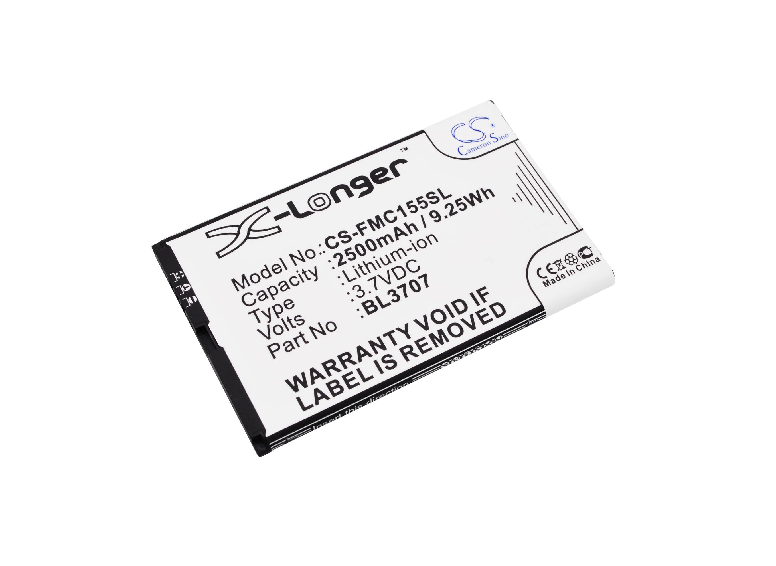 Batteri for SmartPhone, Mobil for Fly MC155, IQ4401, Era Energy 2
