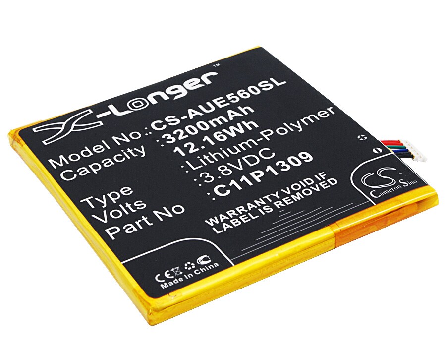 Batteri for SmartPhone, Mobil for Asus Fonepad Note 6, Fonepad Note FHD6, ME560CG og andre.