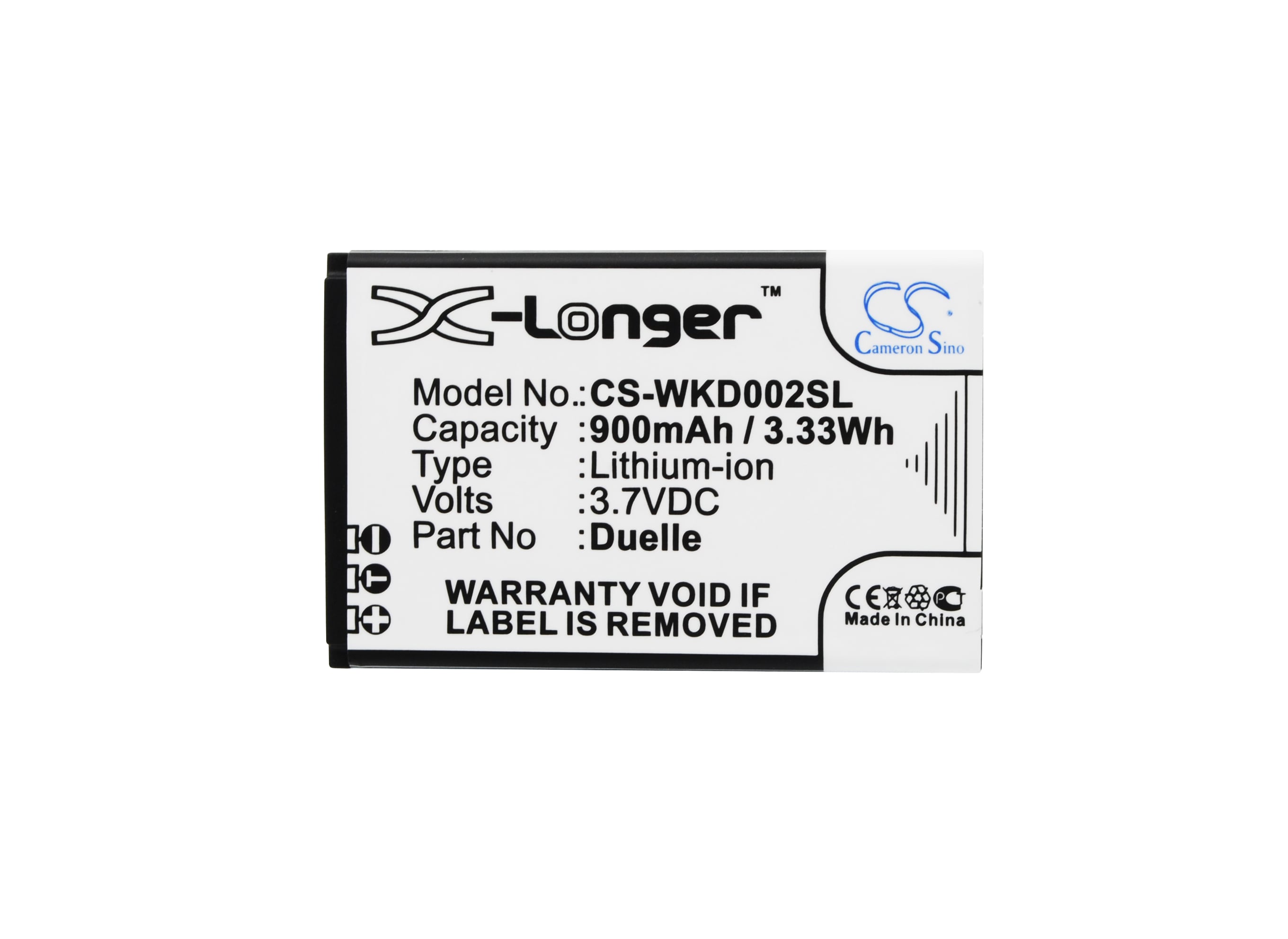 Batteri for SmartPhone, Mobil for Wiko DuElle