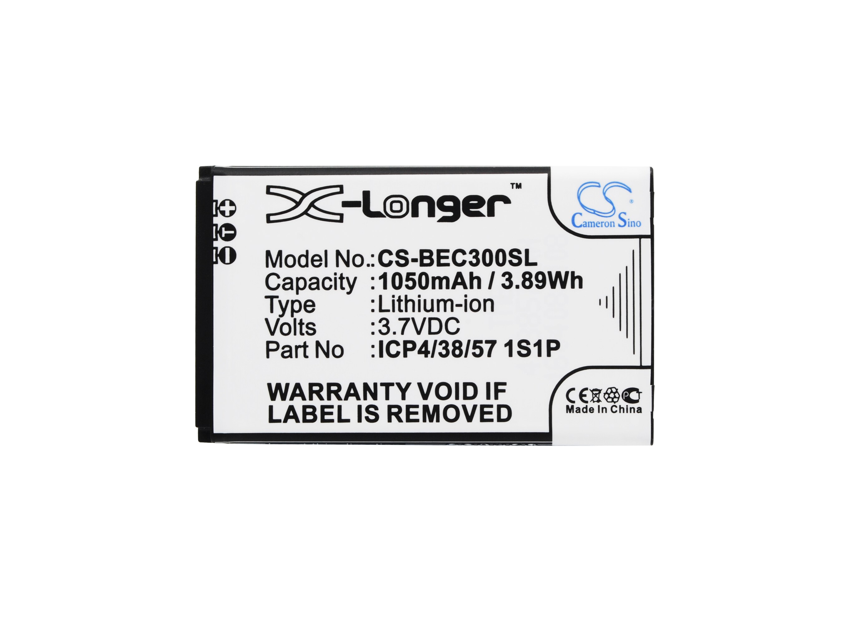 Batteri for SmartPhone, Mobil for Bea-telefon Classic Linje C30