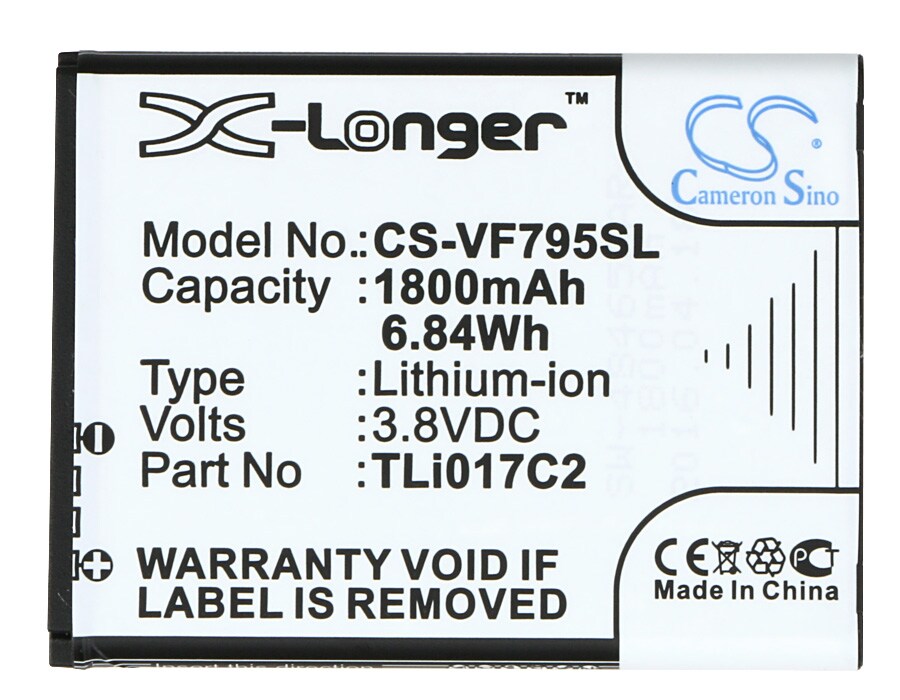 Batteri for SmartPhone, Mobil for Vodafone Smart Speed 6, VF-795, VF795