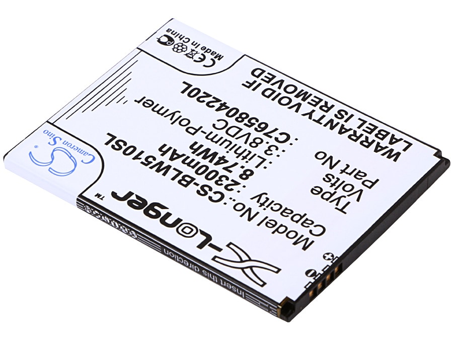 Batteri for SmartPhone, mobil for BLU Win HD, W510U, Life 8 osv.