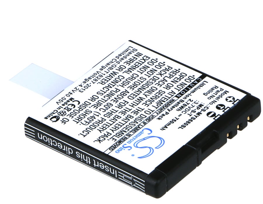 Batteri for SmartPhone, mobil for myPhone 6680 Share, 6600, 6600 Free etc.