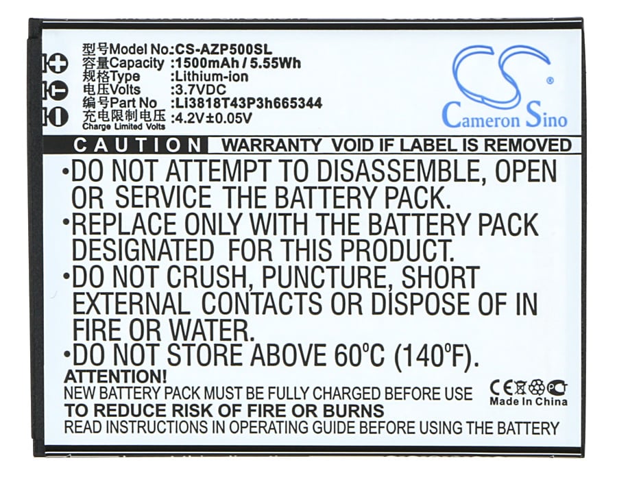 Batteri for SmartPhone, mobil for Amazing A5s