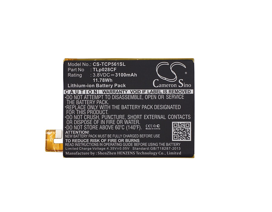 Batteri for smarttelefon, mobil for TCL P561U
