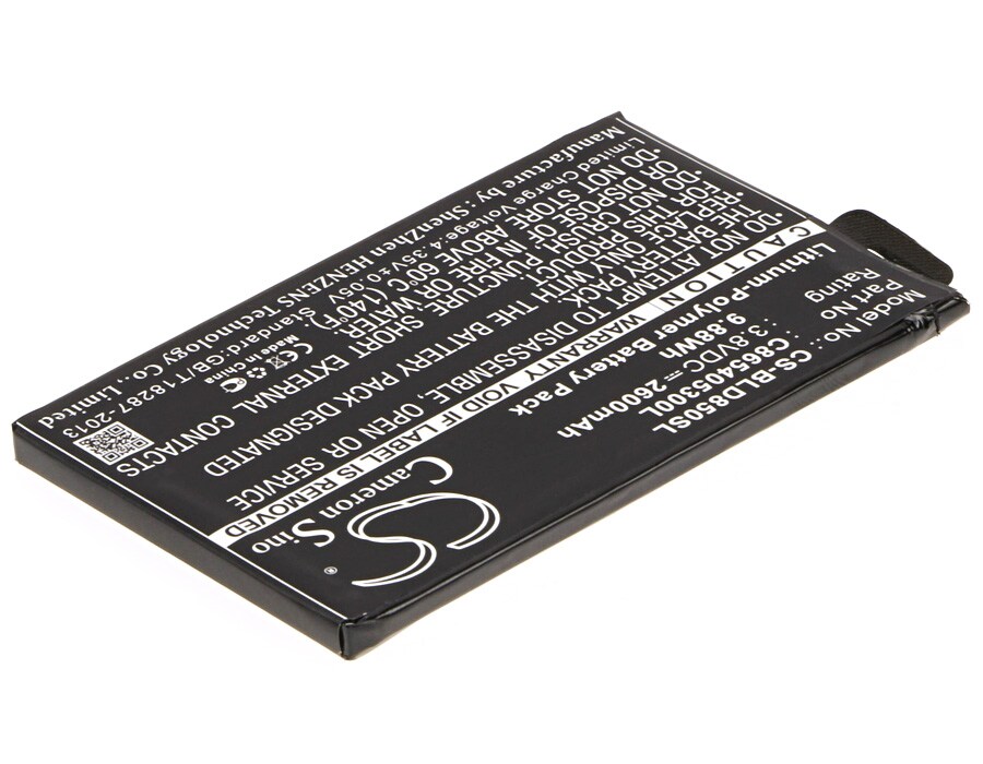 Batteri til smarttelefon, mobil til BLU Studio XL, Studio XL 6.0 HD, D850Q osv.