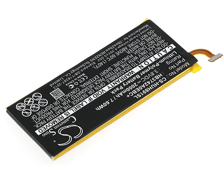 Batteri for SmartPhone, Mobil for Huawei H891L, Pronto, Ascend SnapTo og andre.