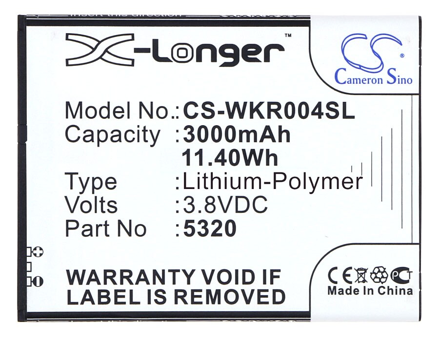 Batteri for SmartPhone, Mobil for Casper VIA V6, VIA V6X