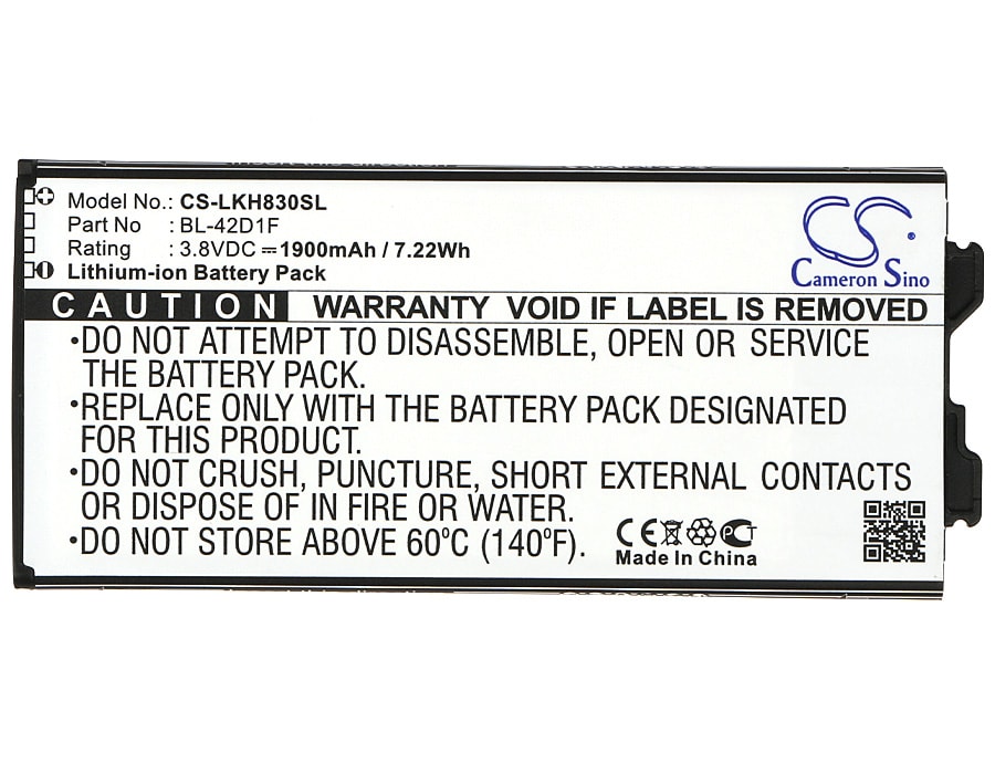 Batteri for SmartPhone, Mobil for $ 0000016n G5, H830, G5 Lite og andre.