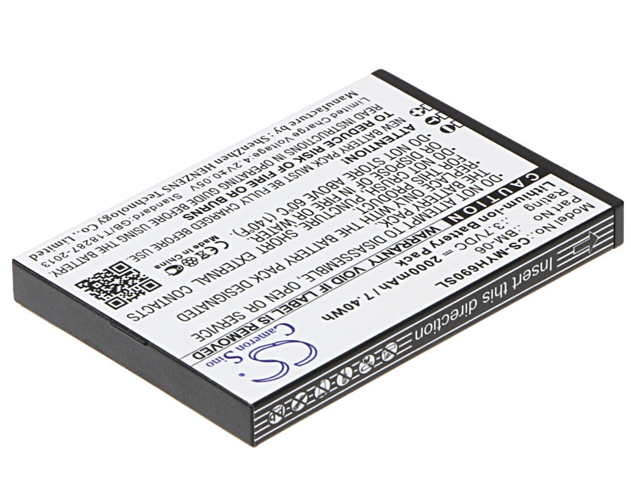Batteri for SmartPhone, Mobil for myPhone Hammerjern, H-Smart