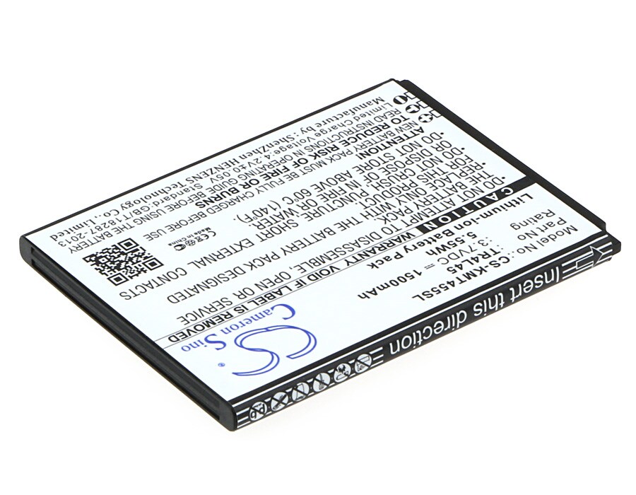 Batteri til smarttelefon, mobil for KAZAM Trooper 445L