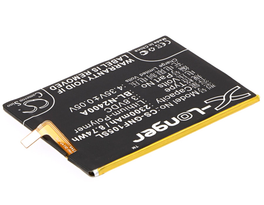 Batteri for smarttelefon, mobil for GIONEE F105, F105 Dual SIM, F105 TD-LTE Dual SIM