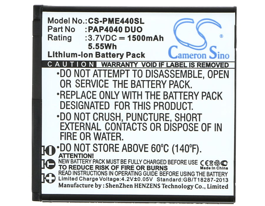 Batteri for SmartPhone, Mobil for Prestigio MultiPhone 4040 Duo