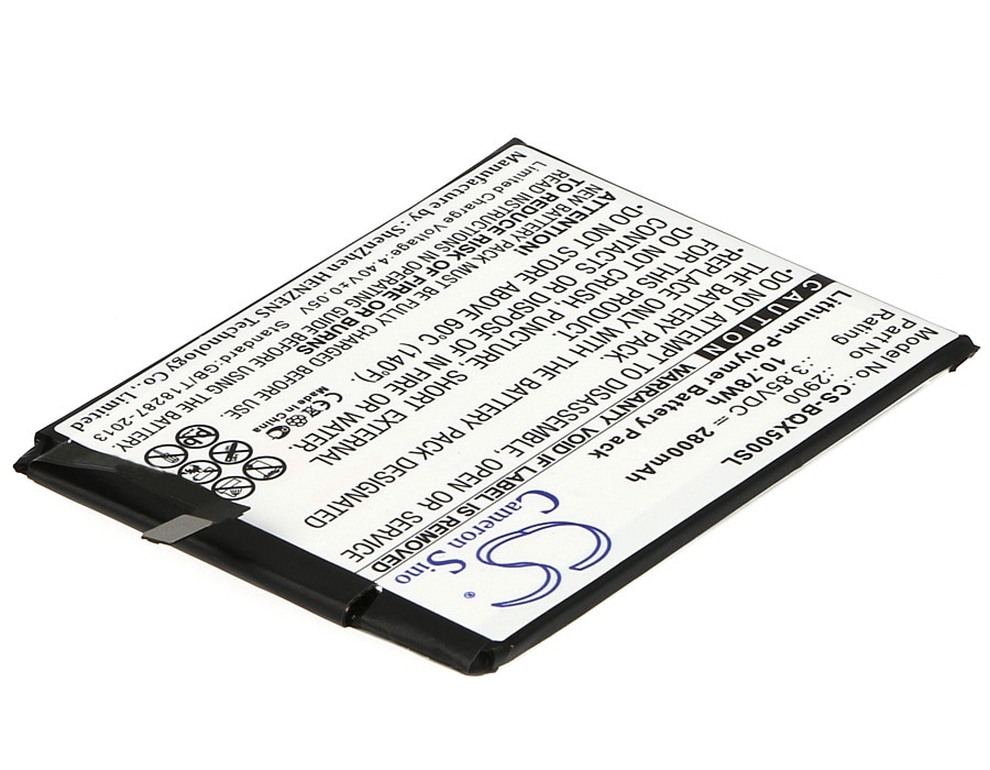 Batteri til smarttelefon, mobil til BQ Aquaris X5, Aquaris X5 Cyanogen Edition