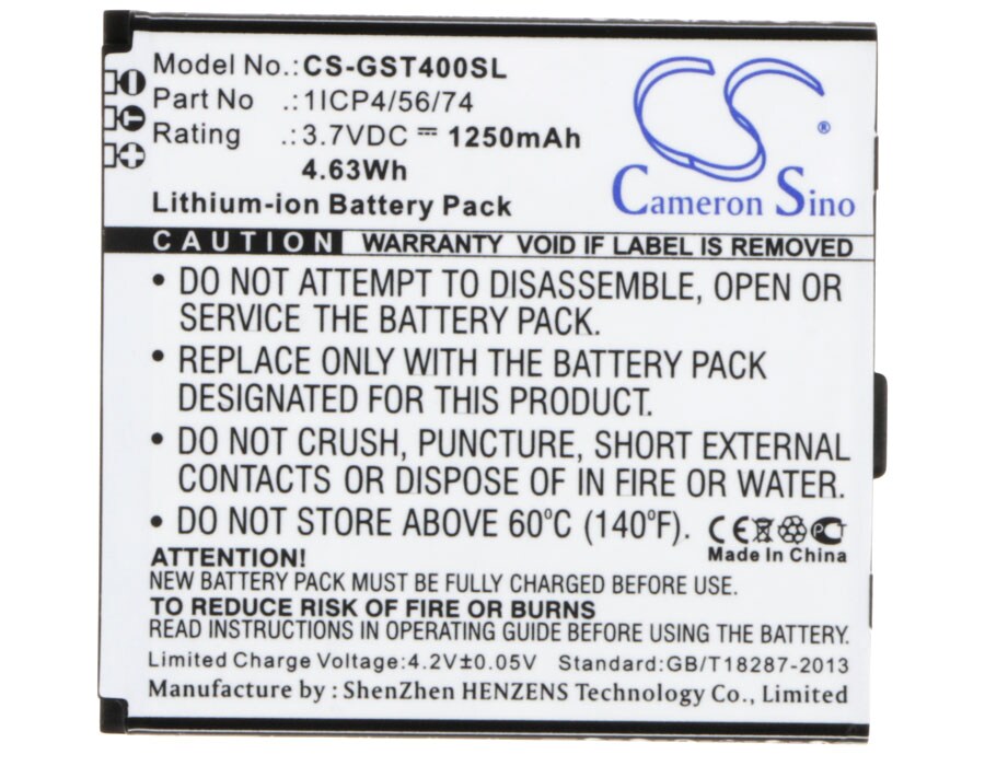 Batteri for SmartPhone, mobil for Gsmart T4, T4 Lite, T4 Lite Edition