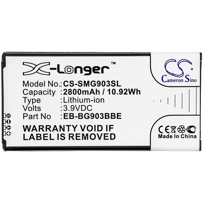 Batteri for SmartPhone, Mobil for Samsung Galaxy S5 Neo, SM-G903FD og andre.