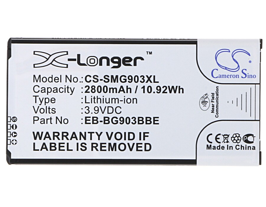 Batteri for SmartPhone, Mobil for Samsung Galaxy S5 Neo, SM-G903FD og andre.