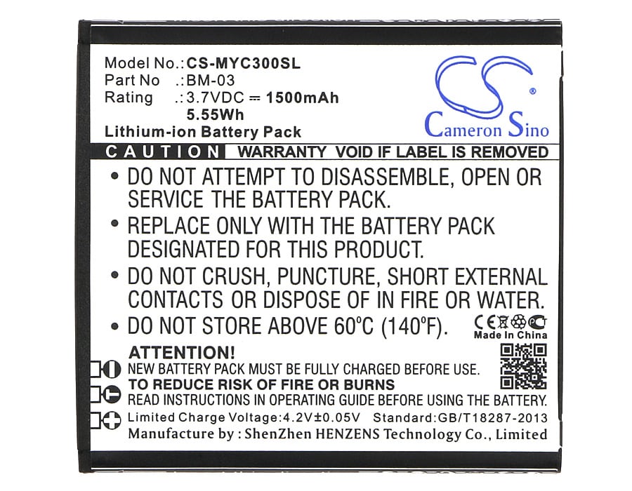 Batteri til SmartPhone, Mobil til Myphone C-Smart, Funky