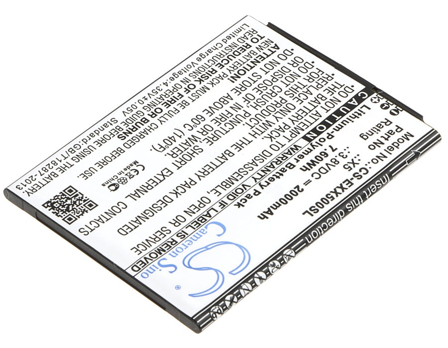 Batteri for SmartPhone, mobil for Explay X5