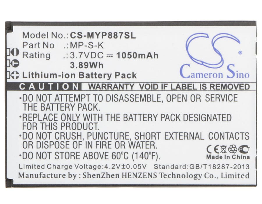 Batteri for SmartPhone, Mobil for Myphone 8870