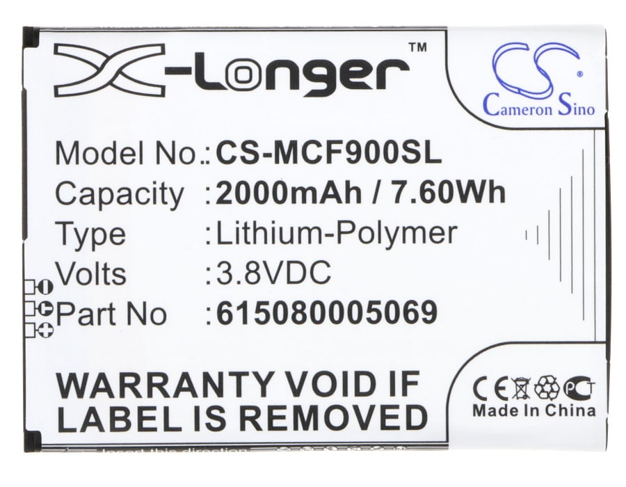 Batteri for SmartPhone, Mobil for Mobistel Cynus F9, Cynus F9 4G, F303-S