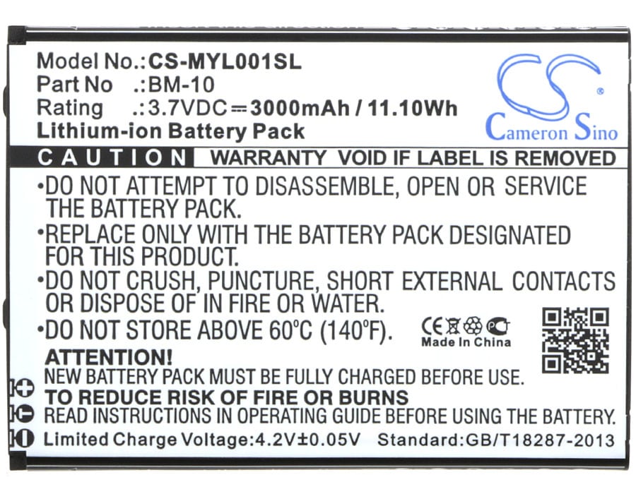 Batteri for SmartPhone, Mobil for myPhone L-Line