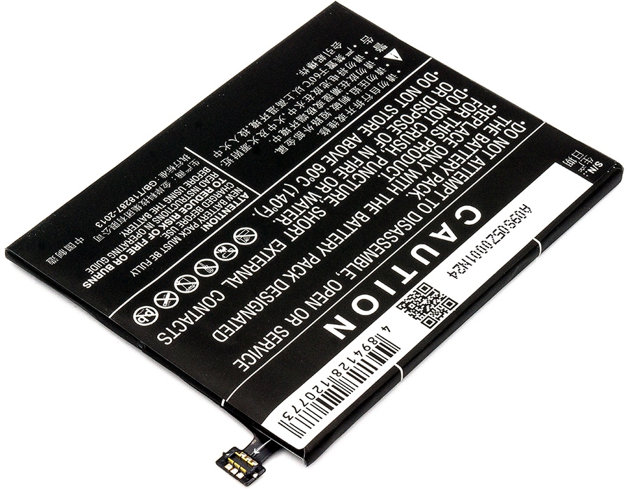 Batteri for SmartPhone, Mobil for Nubia Z11, Z11 Dual SIM TD-LTE, NX531 og andre.