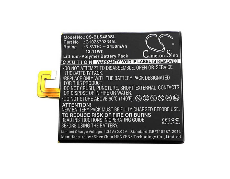 Batteri for SmartPhone, Mobil for BLU Studio 7.0 II, U48OU, S490U etc.