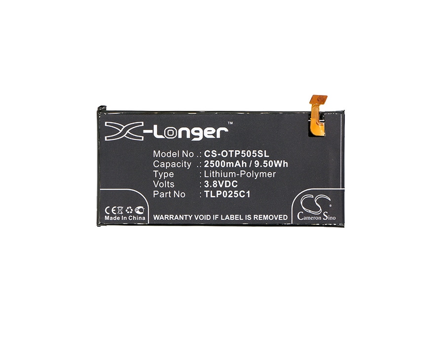 Batteri for SmartPhone, Mobil for Alcatel One Touch Pop 4+, One Touch Pop 4 Plus og andre.