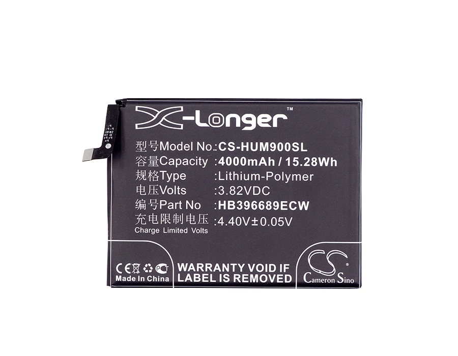 Batteri for SmartPhone, Mobil for Huawei Mate 9, Ascend Mate 9, Mate 9 Dual SIM og andre.