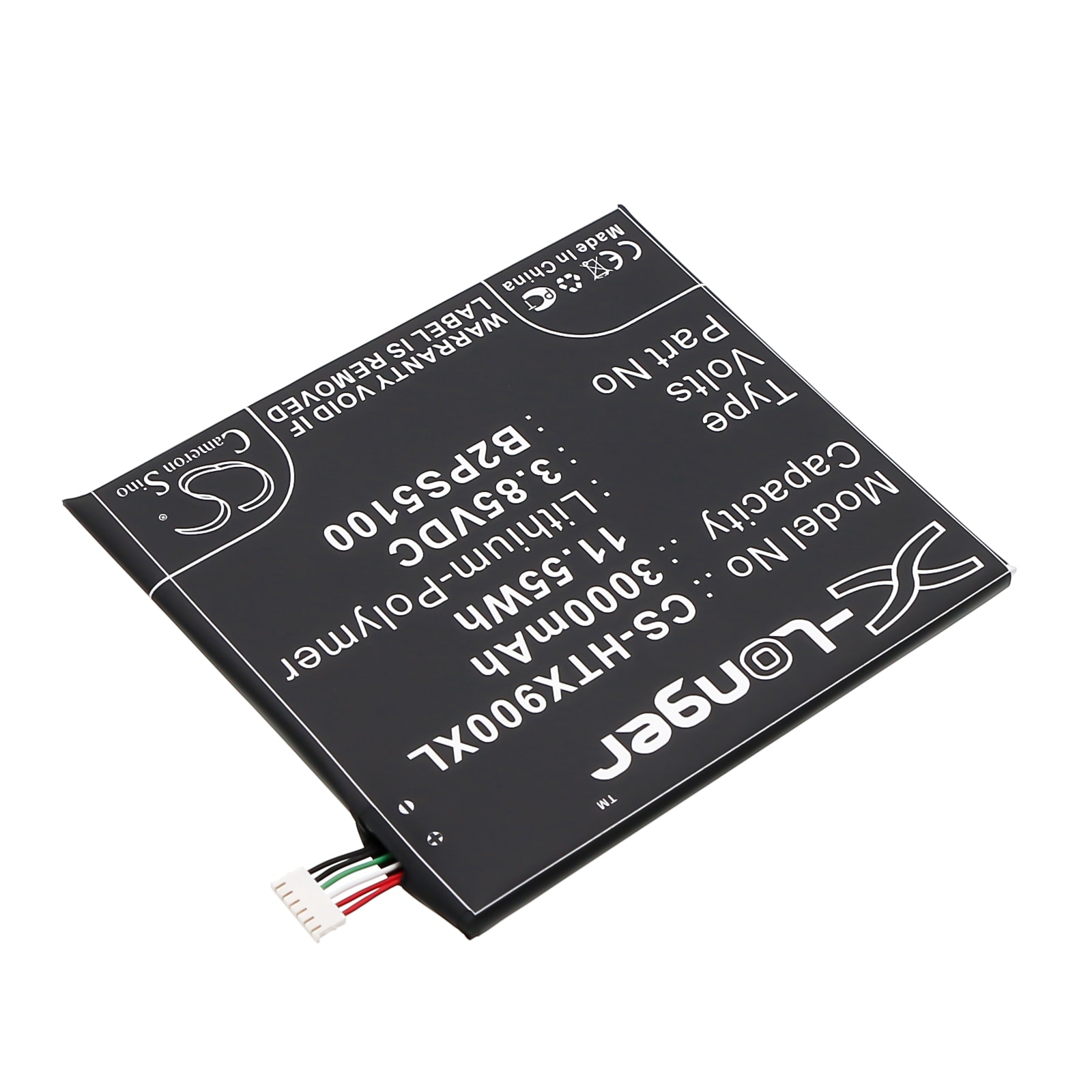 Batteri for SmartPhone, mobil for HTC One X9, One X9E, One X9u osv.