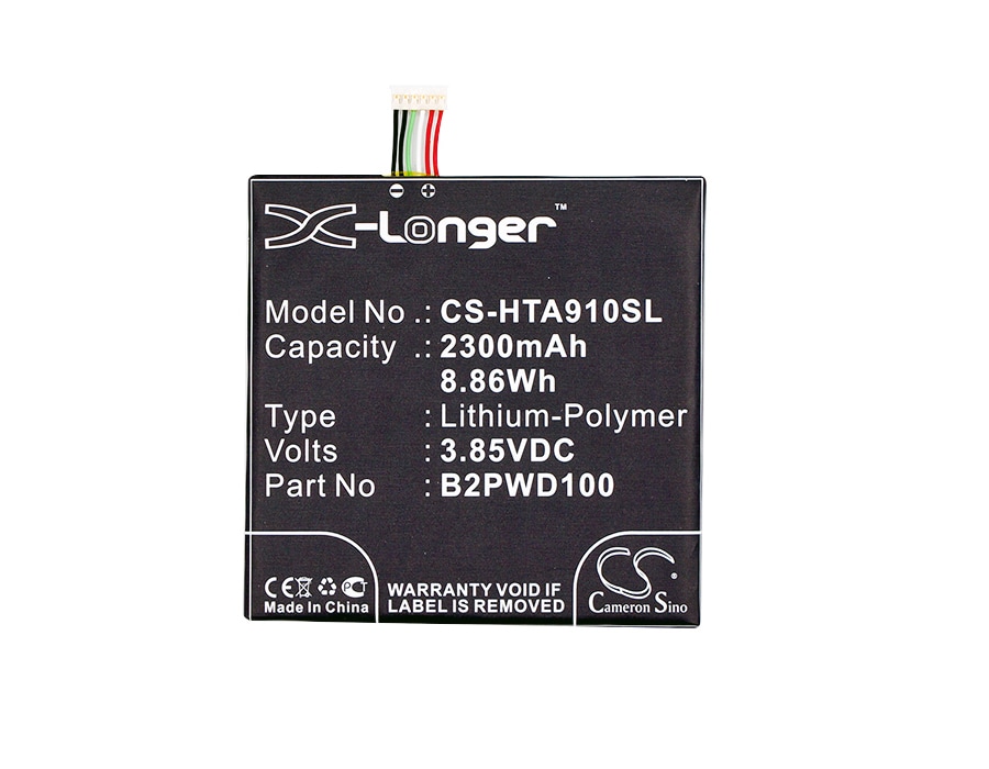 Batteri for SmartPhone, Mobil for HTC One A9s, One A9s LTE, One A9s TD-LTE og andre.