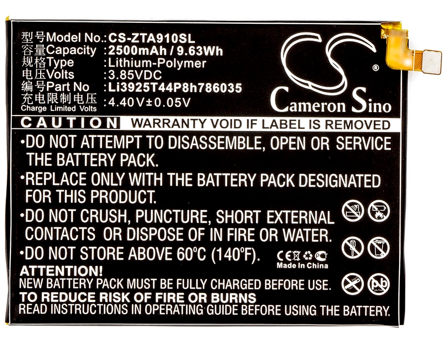 Batteri for SmartPhone, Mobil for Vodafone Smart Prime 7, VFD 600, VFD600