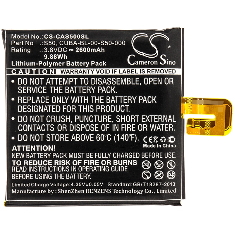 Batteri for SmartPhone, Mobil for CAT S50