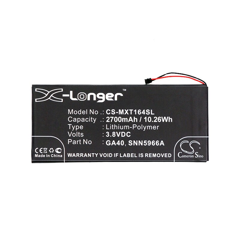 Batteri for SmartPhone, Mobil for Motorola Moto G4 Plus, Moto G4 Plus TD-LTE, XT1644 og andre.