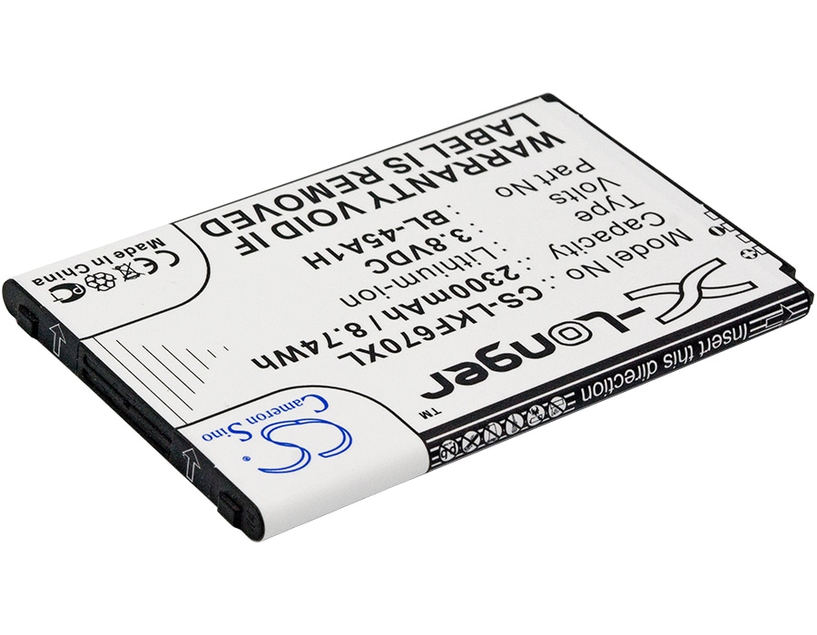 Batteri for SmartPhone, Mobil for LG K10, K420N, K10 4G LTE og andre.