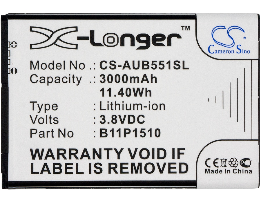 Batteri for smarttelefon, mobil for ASUS Zenfone Go TV, X013DB