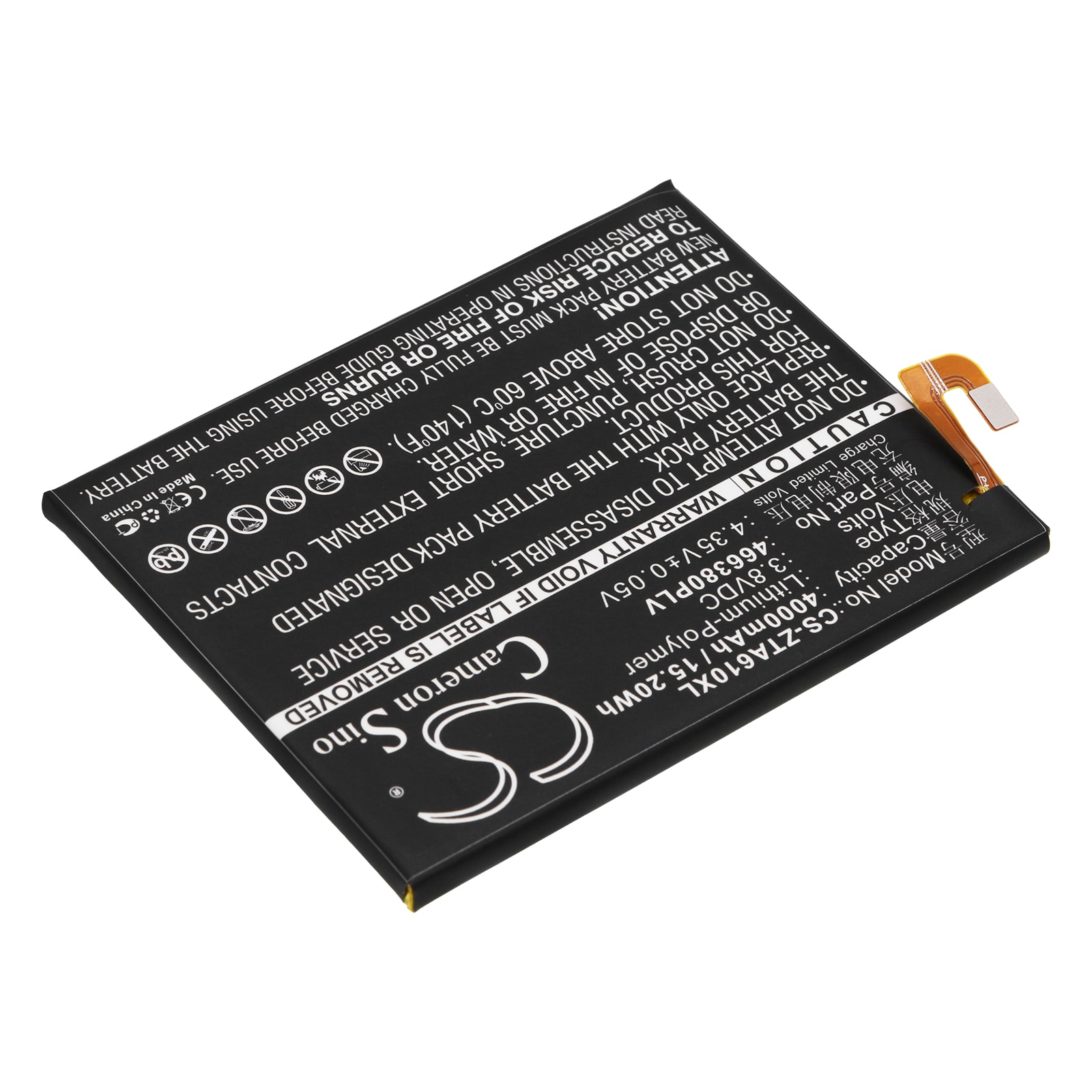 Batteri for SmartPhone, Mobil for ZTE Blade A610, Yuanhang 4, BA610 og andre.