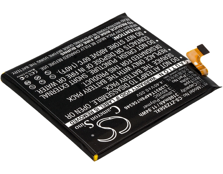 Batteri for SmartPhone, Mobil for ZTE Axon 8 A2018, Axon 8 A2018 Dual SIM og andre.