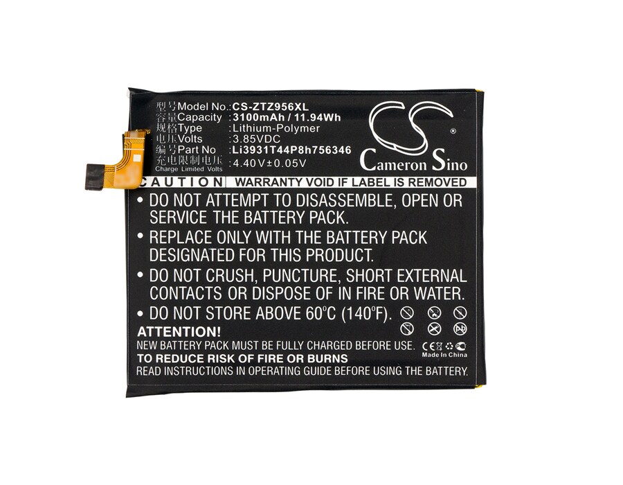 Batteri for SmartPhone, Mobil for ZTE Axon 8 A2018, Axon 8 A2018 Dual SIM og andre.