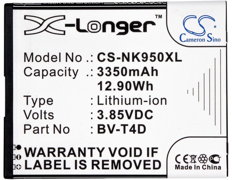 Batteri for SmartPhone, Mobil for Microsoft Lumia 950 XL, Lumia 950 XL Dual SIM