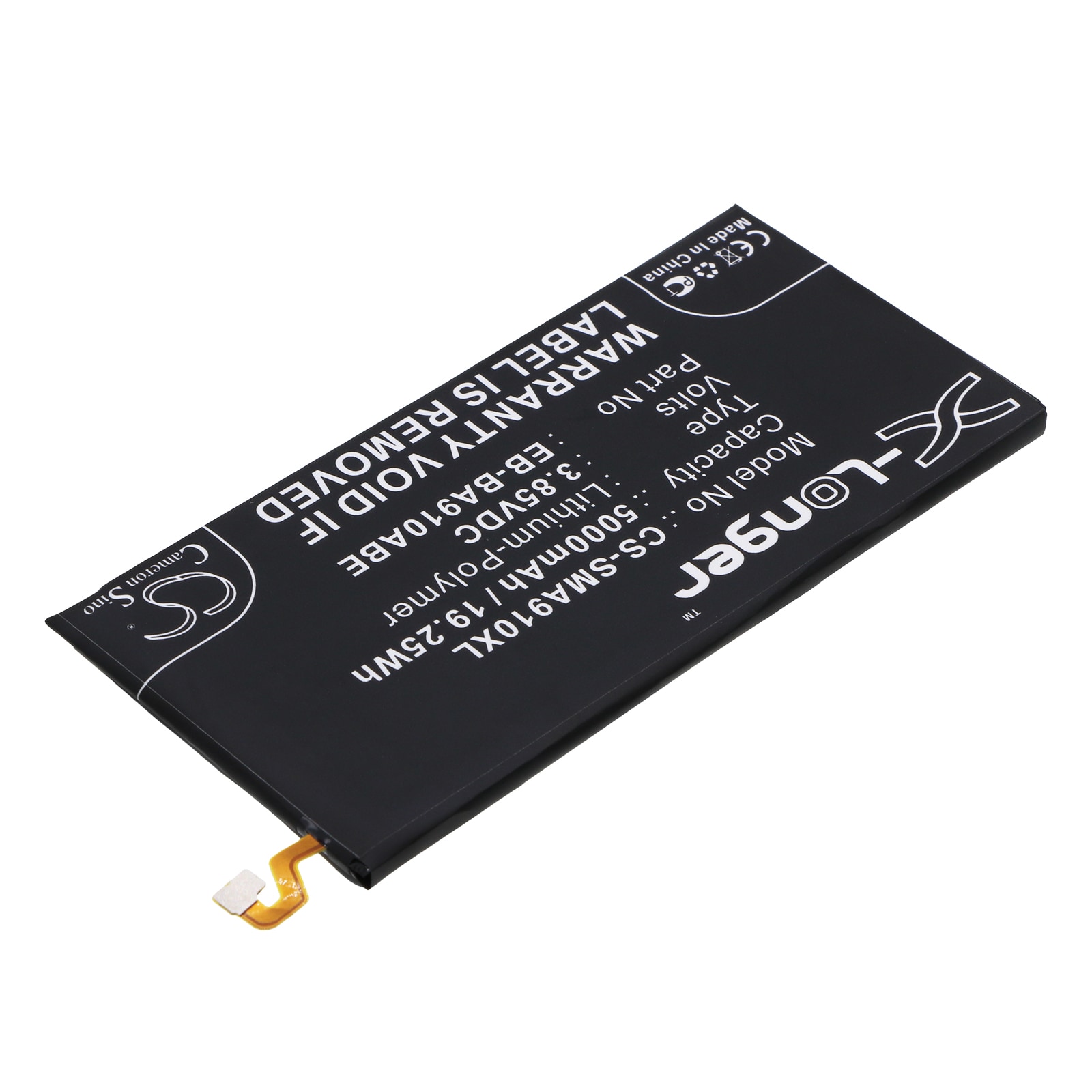 Batteri for SmartPhone, Mobil for Samsung Galaxy A9 Pro 2016, SM-A910F/DS og andre.