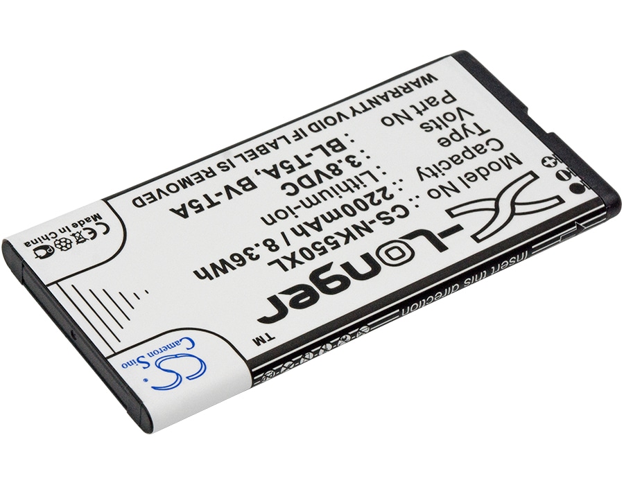 Batteri for SmartPhone, Mobil for Microsoft Lumia 550, RM-1127, Lumia 730 og andre.