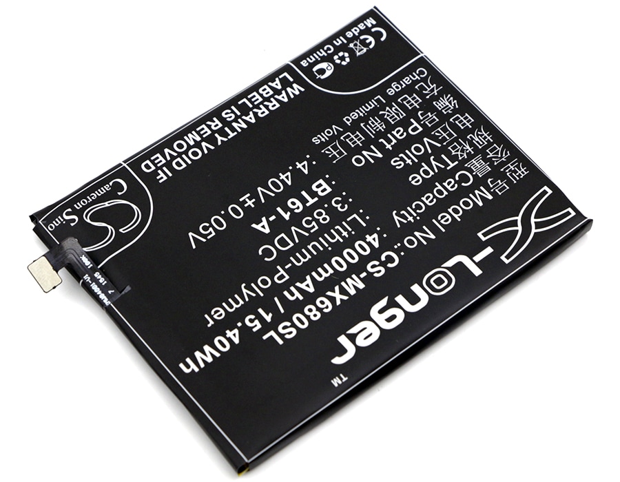 Batteri for SmartPhone, Mobil for MeiZu M3 Note, M3 Note Dual SIM og andre.