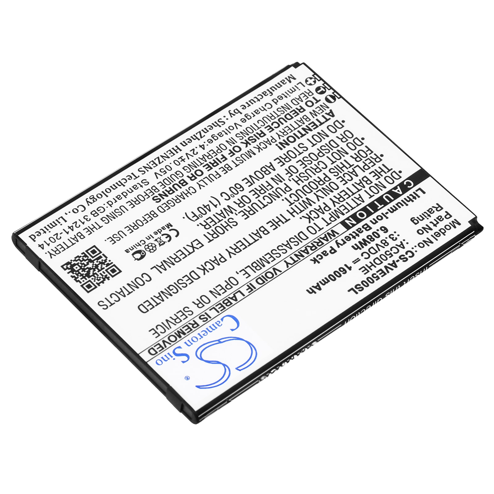 Batteri for SmartPhone, Mobil for Archos Elements 50d Helium, 50d Helium og andre.