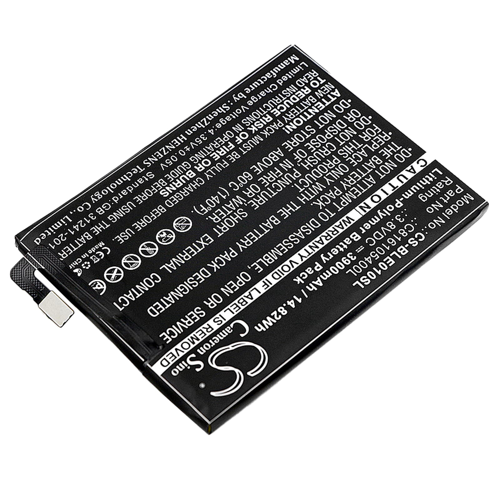 Batteri til smarttelefon, mobil for BLU Energy X, E010Q