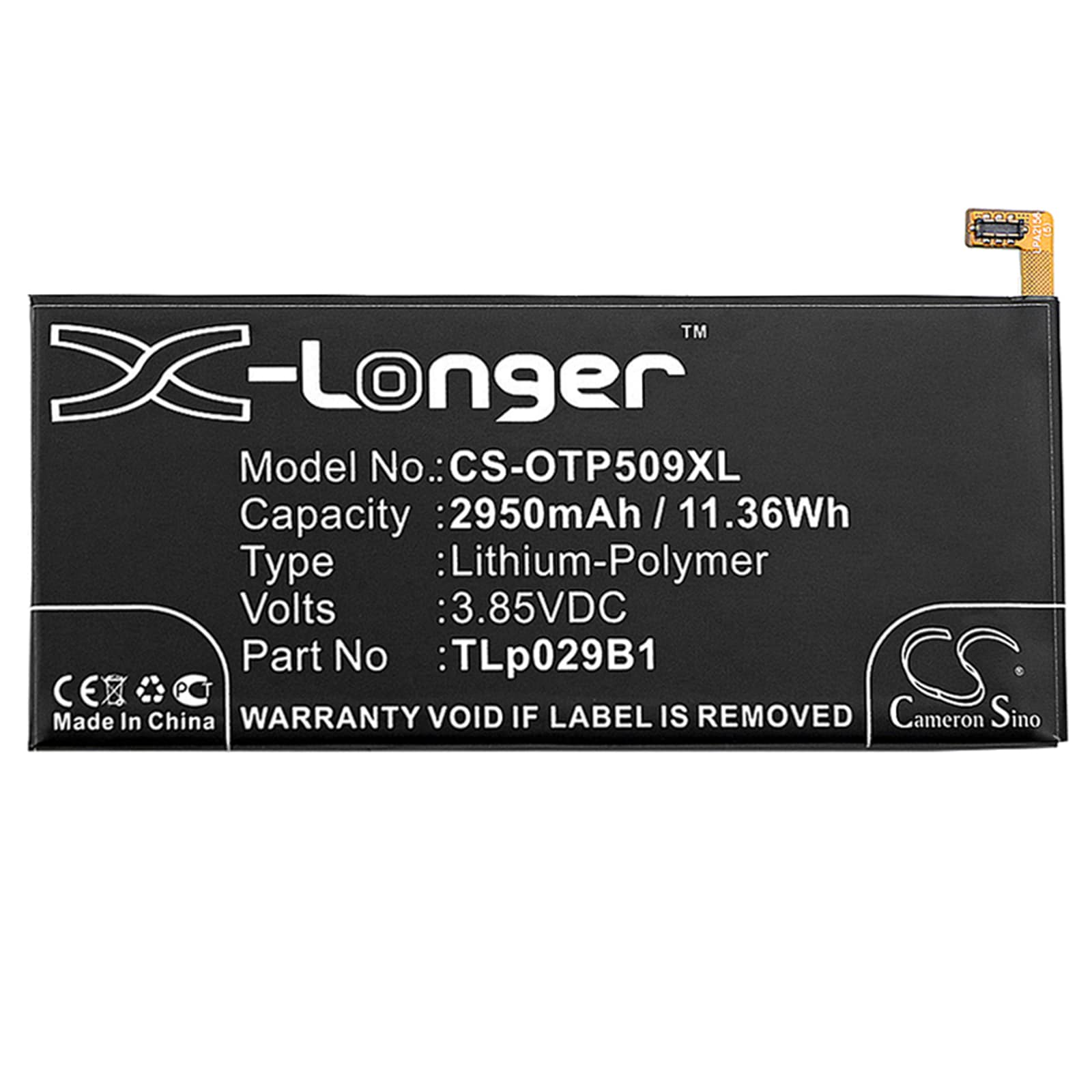 Batteri for SmartPhone, Mobil for Vodafone Smart Ultra 7, VFD 700